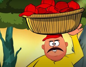 Elias and the Monkeys: The Wise Cap Seller