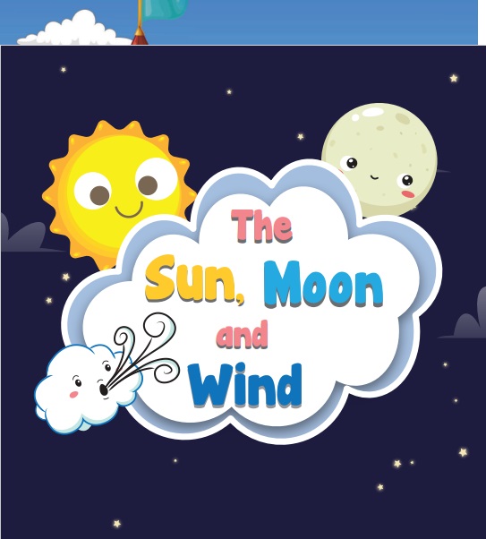 The sun, moon and wind