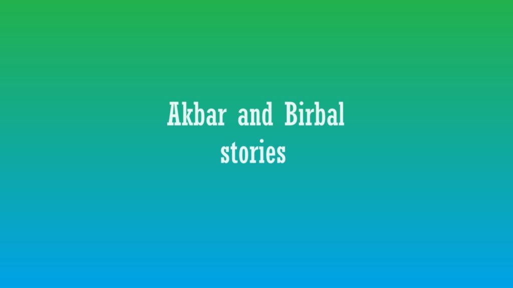 akbar and birbal stories