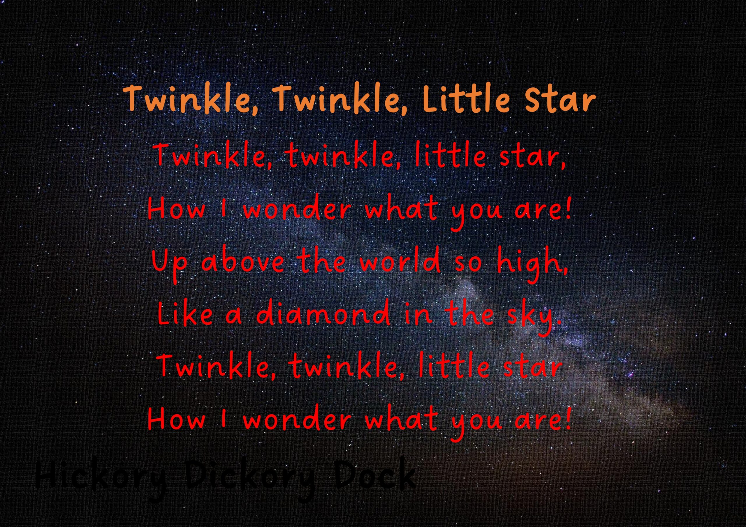 Twinkle Twinkle Little Star