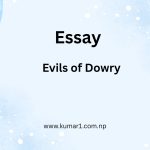 Essay on Evils of Dowry