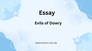 Essay on Evils of Dowry